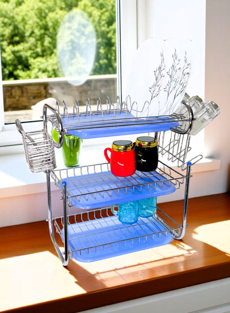 stainless steel kitchen rack, utensils stand, kitchen organizer, dish rack, dish drainer stand, utensil organizer,